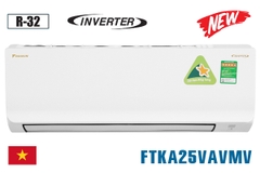 Điều hòa Daikin 1 chiều Inverter 9.000BTU (FTKA25VAVMV) gas R32 Mới 2021 | Hàng chính hãng