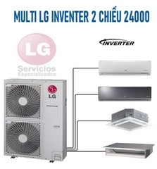 Điều hòa HAI CHIỀU multi 1 nóng 4 lạnh LG A4UW24GFA3 MỚI 2022 | Hàng chính hãng