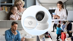 Camera WiFi EZVIZ H6C quay quét 360° – Pro 1080P, 2K, 2K+, 3K, G1 3K, G1 4K