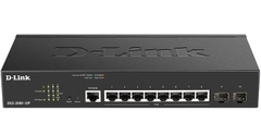 D-Link DGS-2000-10P – Switch Gigabit Managed 8 Port PoE+ với 2 cổng SFP