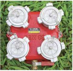 Họng Tiếp Nước Chữa Cháy Thanh Bình (2 Cửa & 4 Cửa) - Chuẩn TCVN 5739:2023