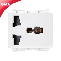 Hạt Ổ Cắm Đơn 3 Chấu Đa Năng Âm Sàn DPE-AS 1S3 – Có Dây Nối Đất, Màn Che, 16A