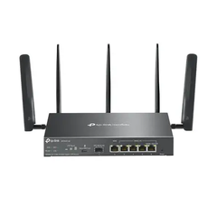 TP-Link ER706WP-4G Omada 4G+ Cat6 AX3000 Gigabit VPN Gateway with 4-Port PoE+