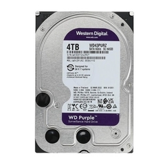 Ổ Cứng Western Digital Purple 4TB. WD43PURZ: Giải Pháp Lưu Trữ Camera 4K Chuyên Dụng, Bảo Hành 36 Tháng