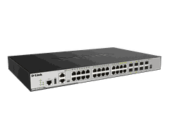 D-Link DGS-3630-28TC – Switch Layer 3 Stackable Managed Gigabit 28 Port