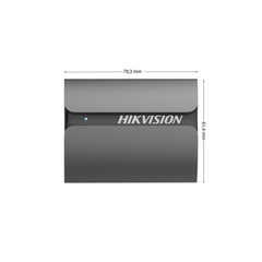 Ổ CỨNG DI ĐỘNG HIKVISION SSD 2TB USB3.1,TYPEC HS-ESSD-T300S MÀU ĐEN | Hàng chính hãng