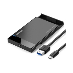 Hộp đựng ổ cứng 2,5inch SATA USB type-C Hỗ trợ 6TB Ugreen 50743 | Hàng chính hãng