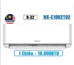 Điều hòa Nagakawa 18000BTU 1 chiều NS-C18R2T30 MỚI 2023 | Hàng chính hãng