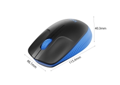 Chuột không dây Logitech M190 Xanh 910-005914 | Hàng chính hãng