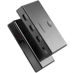 Bộ chia tín hiệu HDMI 2.0 1 ra 2 Ugreen 50707 hỗ trợ 4K2K@60Hz | Hàng chính hãng