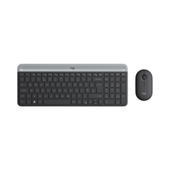 Bộ bàn phím chuột không dây Logitech MK470 Slim chính hãng