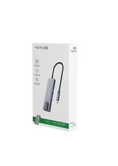 Hub Type-C VegGieg V-TC05R ra HDMI, 2 USB 3.0, PD, LAN