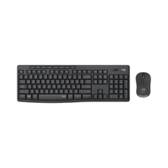 Bộ bàn phím chuột không dây Logitech MK295 Silent chính hãng