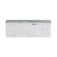 Bàn phím không dây Logitech K580 Slim Multi-Device Off White 920-009211 | Hàng chính hãng