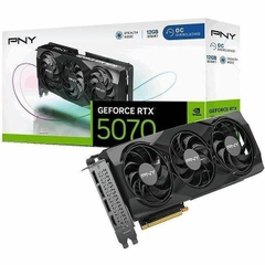 PNY GeForce RTX 5070 12GB Overclocked Triple Fan VCG507012TFXPB1-O
