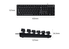 Bàn phím gaming Logitech G413 SE Mechanical chính hãng