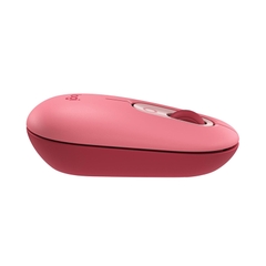 Chuột không dây Logitech POP with Emoji Hồng 910-006516 | Hàng chính hãng