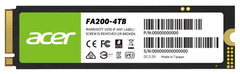 Ổ cứng SSD Acer FA200-4TB NVMe PCIe Gen4 M.2