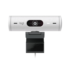 Webcam máy tính Logitech Brio 500 White 960-001429 | Hàng chính hãng