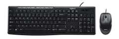 Bộ bàn phím chuột có dây Logitech MK200 chính hãng