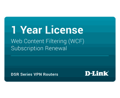 D-Link DSR-500-WCF-12-LIC – License lọc nội dung Web 12 tháng cho DSR-500