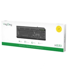 Bàn phím keyboard tiếng Hàn korea veggieg K630