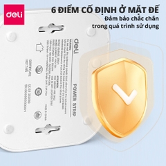 Ổ cắm điện đa năng Deli T426