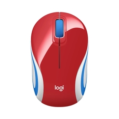 Chuột không dây Logitech M187 Wireless Đỏ 910-005373 | Hàng chính hãng