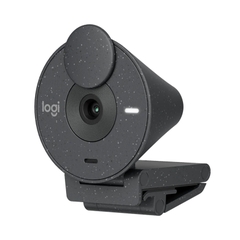 Webcam máy tính Logitech Brio 300 Graphite 960-001437 | Hàng chính hãng