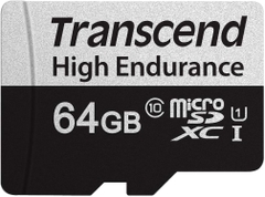 Thẻ nhớ Micro SD Transcend TS64GUSD350V 64GB | Hàng chính hãng