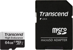 Thẻ nhớ Micro SD Transcend TS64GUSD350V 64GB | Hàng chính hãng