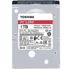 Ổ Cứng HDD Toshiba L200 1TB (HDWL110UZSVA) - Nâng Cấp Dung Lượng Cho Laptop và Console