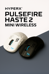CHUỘT HYPERX PULSEFIRE HASTE II MINI WIRELESS BLACK/WHITE