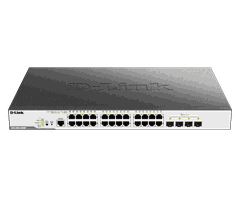 D-Link DGS-3000-28XMP – Switch Managed Layer 2 Gigabit 28 Port PoE+ với 4 cổng 10G SFP+