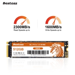 SSD Bestoss GM228 512GB M.2 NVMe PCIe Gen3 x4