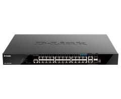 DGS-1520-28MP – Switch Layer 3 Stackable Smart Managed 28 Port PoE+ với 10G và 2.5G