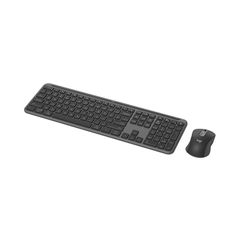 Bộ bàn phím chuột không dây Logitech Signature Slim Combo MK950 Graphite (Wireless Logi Bolt/Bluetooth/Đen) _920-012475 | Hàng chính hãng