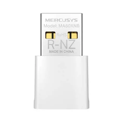 USB Adapter WiFi 6 AX900 MERCUSYS MA60XNB, Bluetooth 5.3 tích hợp sẵn driver, hỗ trợ Windows 10/11
