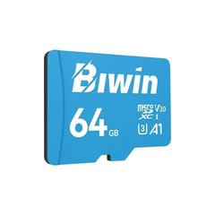 Thẻ nhớ MicroSDXC Biwin 64GB Class 10 U3 V30 A1 - Tốc Độ Đọc 100MB/s, Hỗ Trợ Quay 4K