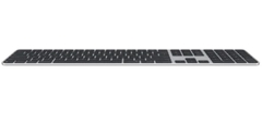 Bàn Phím Apple Magic Keyboard With Touch ID and Numeric Keypad for Mac – Black (MXK83ZA/A)