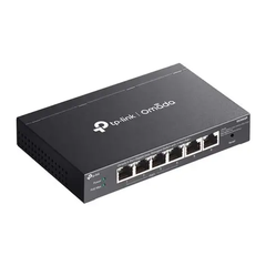 TP-Link ES206GP | Switch 6 Port Gigabit PoE+ 65W Quản Lý Dễ Dàng Omada, Truyền Xa 250m, Vỏ Kim Loại Bền Bỉ