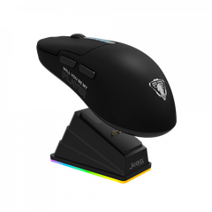 Chuột Gaming không dây JEDEL GWH-113 – 8000 DPI, 3 chế độ kết nối, dock sạc thông minh
