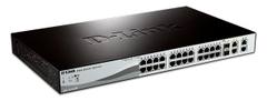 SWITCH D-LINK DES-1210-28P – SMART MANAGED 24 PORT POE