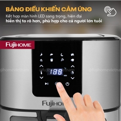 Nồi chiên không dầu Fujihome A10DG 10 lít 1800W điện tử | Hàng chính hãng