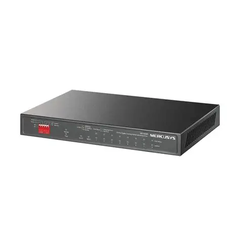 Switch PoE MERCUSYS MS110GMP Chính hãng FV (10 port 1000Mbps với 8 Port Poe) FV
