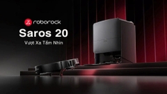 Robot hút bụi Roborock Saros 20 - Siêu mỏng 7.98cm, Lực hút 35.000Pa