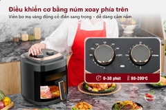 Nồi chiên không dầu Fujihome A6GG 6,5 lít 1600W | Hàng chính hãng