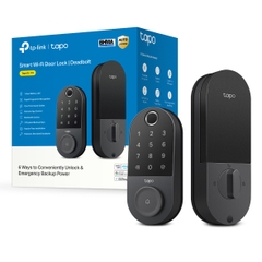 Khóa Cửa Thông Minh Wi-Fi Tapo DL110: Bảo Mật Đỉnh Cao, Pin 1 Năm