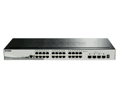 DGS-1510-28X – Switch Gigabit Layer 3 Lite Stackable 28 Port với 4 cổng 10G SFP+