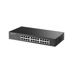 Switch để bàn Gigabit 24 cổng Mercusys MS124GS, Kích thước 13 inch, Vỏ thép, Cắm là chạy